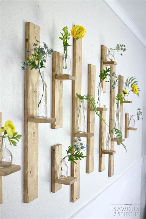 Diy tutorials for decorating home, outdoor, and craft making step by step. 20 Cute DIY Wood Home Decor Projects - The House of Wood