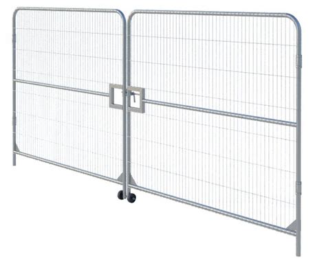 Temporary Fencing Vehicle Gates 42m Double Gate For Vehicles