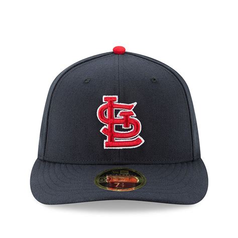 Mens St Louis Cardinals New Era Navy Alternate Authentic Collection