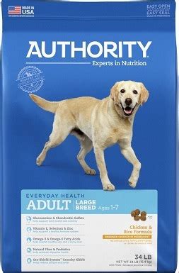 Authority Dog Food Review: Recalls, Pros & Cons | Doggie ...
