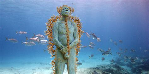 The Underwater Museum The Submerged Sculptures Of Jason Decaires Taylor Wamc