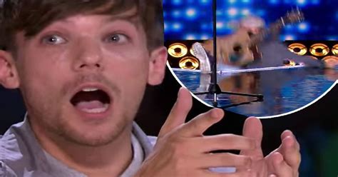 X Factor Judge Louis Tomlinson Races To Help Singer Tommy Ludford As He