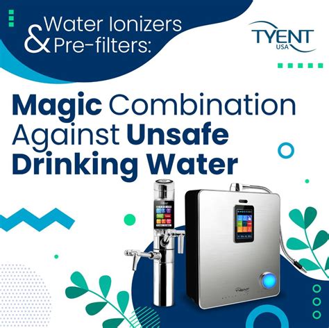Water Ionizers And Pre Filters Magic Combination Against Unsafe Drinking