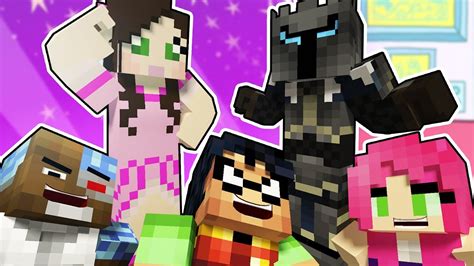 Minecraft PopularMMOs And Gaming With Jen Reacting To Teen Titans GO