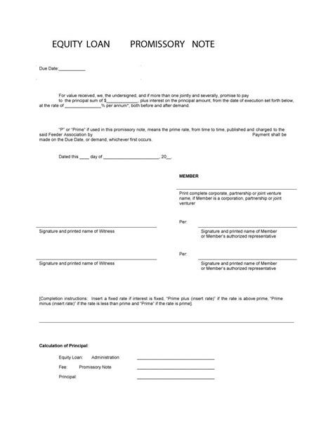 Free Promissory Note Templates Forms Word Pdf Template Lab Free Printable