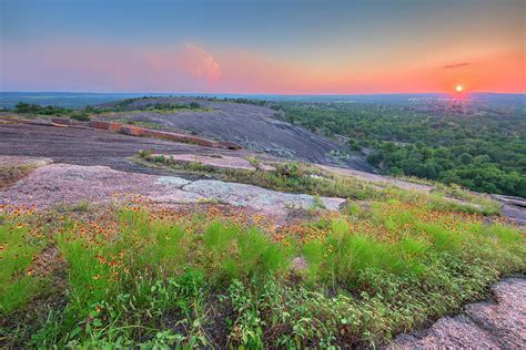 Enchanted Rock Sunset 6160 Photograph By Rob Greebon Fine Art America