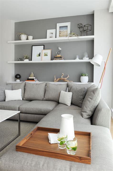Grey Floating Shelves Ikea Wall Shelves Turn Empty Walls Into A Great Place To Store And