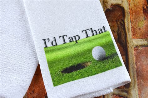 Funny Golf Towel Golf Towel T For Golfer Scrubber Etsy