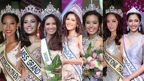 Miss Thailand Beauty Pageant Own That Crown