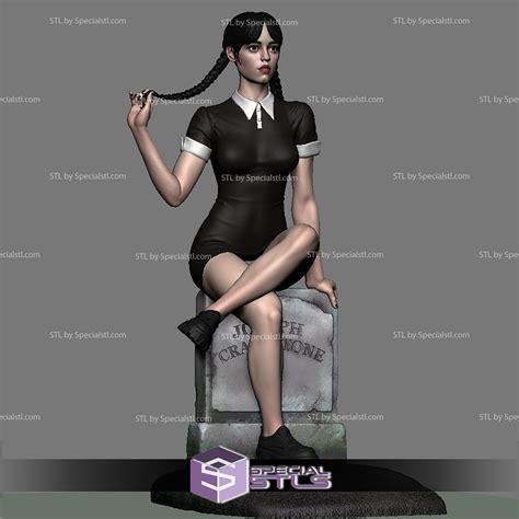 Wednesday Addams Adult NSFW D Model SpecialSTL