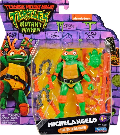 Teenage Mutant Ninja Turtles Mutant Mayhem 425 Michelangelo Basic