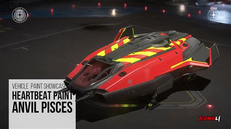 Anvil Pisces - Heartbeat Paint Showcase | Star Citizen - KungLi