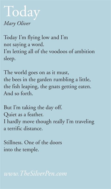Pin By Blue On Just Saying With Images Mary Oliver Poems Mary