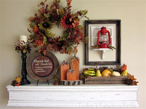 Decorating: Fall Decorating Ideas for Your Mantel ...