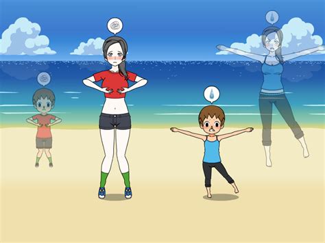 Wii Fit Trainer And Villager Body Swap Part 5 By Widowmaker Evan On
