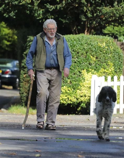 Paedophile Rolf Harris Snapped For First Time Since Turning 90 As He