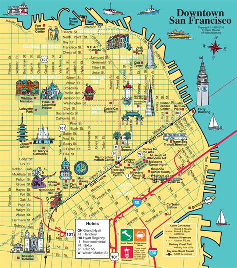 Mapas De São Francisco Eua Mapasblog
