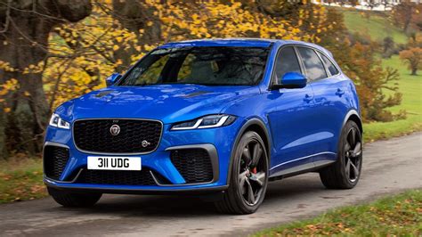 2021 Jaguar F Pace Svr Debuts With Improved Top Speed And