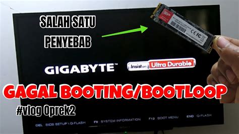 Komputer Gagal Booting Penyebab Bootloop Youtube