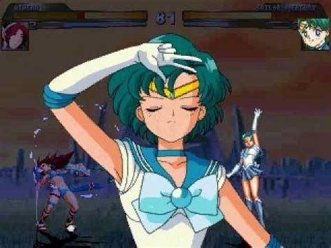 Athena Goddess Vs Sailor Mercury Mugen Youtube
