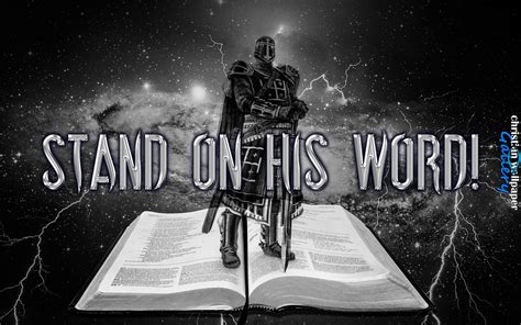 Stand On His Word Vintage Christian Wallpaper Gallery
