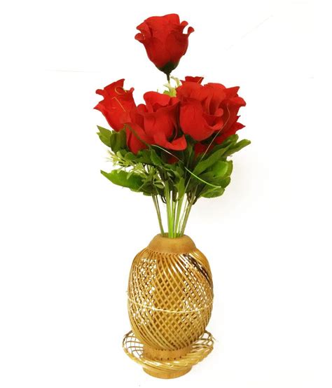 Mature, healthy, rooted string of turtles plant in custom turtle pot with saucer 49.00, pot or plant only option 30.00. Crafts & Arts Brown Bamboo Flower Vase: Buy Crafts & Arts ...