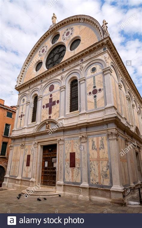Chiesa Di Santa Maria Dei Miracoli Beautiful Catholic Colored Marble