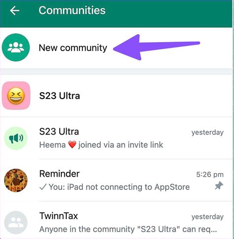 Comment Créer Et Utiliser Des Communautés Dans Whatsapp Moyens Io