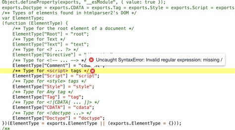 Javascript Getting Uncaught Syntaxerror In Js Scripts Stack Overflow