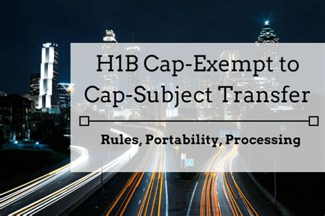 Conditional green card removal interview. H-1B Cap-Exempt to Cap-Subject Transfer | Rules ...