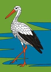 Discover more posts about klapperstorch. Bastelvorlage Storch Vorlage Zum Ausdrucken
