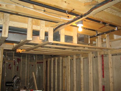 Framing a basement can be a challenge for intermediate level diyers, so if you're a beginner, call in a proper framing is crucial. Coast of Araska: Basement Ceiling Framing