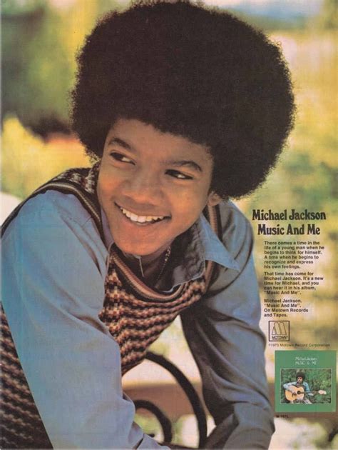70s Ad For Michael Jacksons Album Music And Me