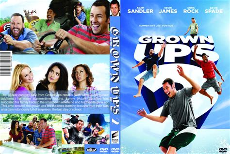 Grown Ups 2 2013 R0 Custom Movie Dvd Cd Label Dvd Cover Front Cover