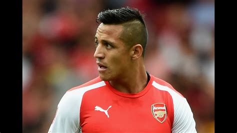 Of the random comment competition is men's football hair inspiration! Alexis Sanchez hairstyle - YouTube