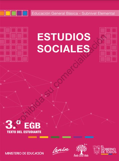Texto Integrado De Estudios Sociales 3 Grado Egb 2021 2022 】