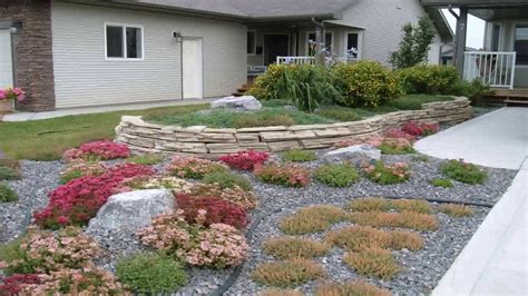 Landscaping with rocks adds texture and contrast, providing durable groundcover that requires little or no maintenance. Landscaping Ideas With Rocks Boulders - YouTube
