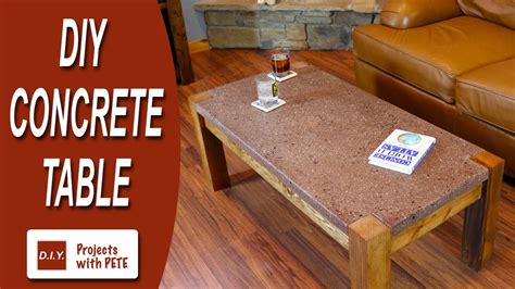 Concrete bartop enhances upscale tavern. How to Make a Concrete Table - Polished Concrete Top with ...