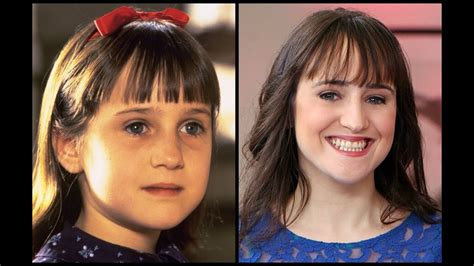 Antes Y Despues De Matilda Before And After Matilda Cast