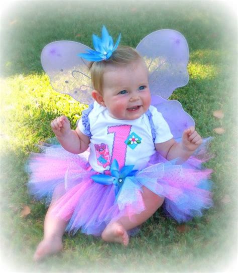 Abby Cadabby Girls Fairy Birthday Tutu Outfit With Wingscute Girl