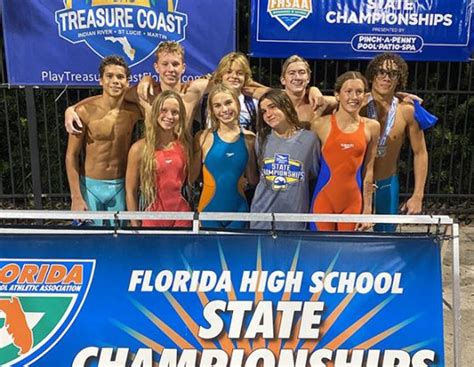 Local Swimmers Compete At The Fhsaa State Championships Town Crier