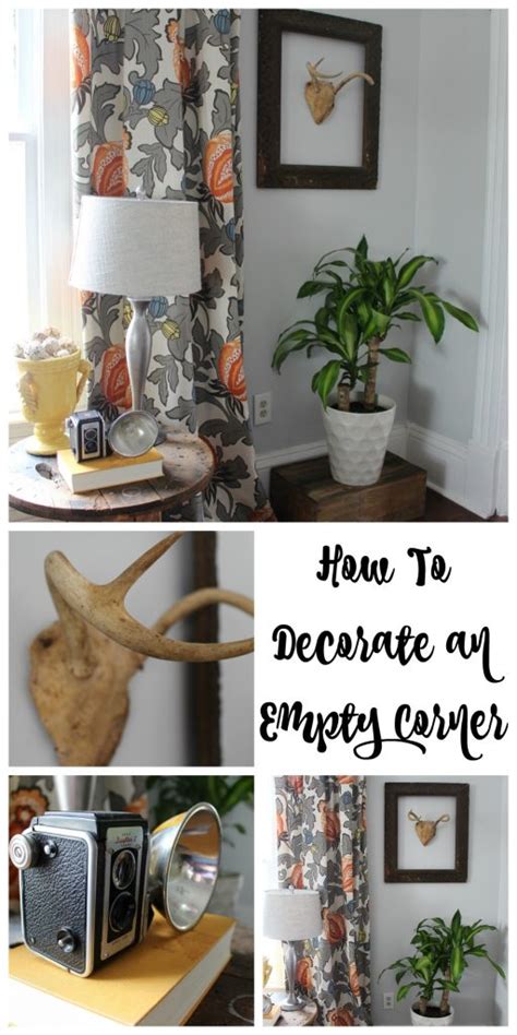 20 best ideas about mobile home renovations on pinterest. How To Decorate an Empty Corner - 2 Bees in a Pod