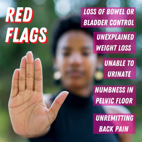 red flags in pregnancy vitality physiotherapy