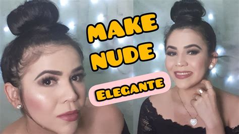 Make Nude Simples E F Cil De Fazer Andr A S Youtube