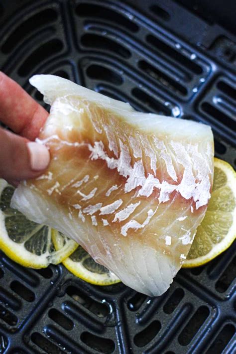 Healthy Air Fryer Lemon Cod Fillets Berryandmaple