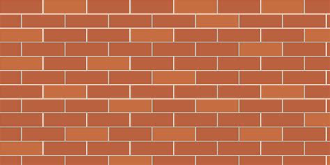 Brick Wall Background Seamless Vector Texture Pattern Illustration
