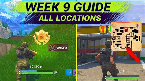 Fortnite Week 9 Challenges Guide Follow The Treasure Map Found In