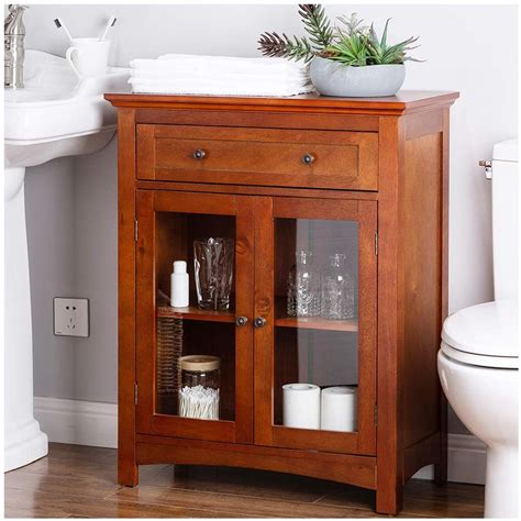 You can use these wooden free standing bathroom cabinets in several places such as private properties, offices, hotels, apartments, and other offering a comprehensive selection of wooden free standing bathroom cabinets, alibaba.com brings you the chance to get your hands on some of the. Glitzhome 32 Inch H Wooden Free Standing Floor Accent ...