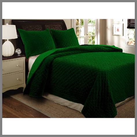 Shop wayfair.ca for all the best queen comforters & sets. Emerald Green Bedspread - WhereIBuyIt.com