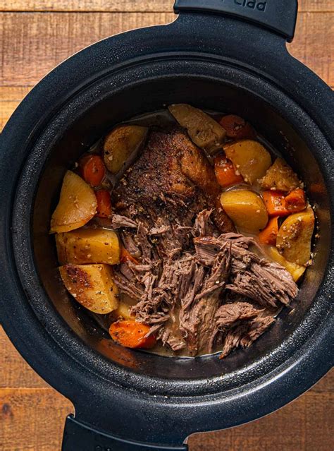 Slow cooker rump roast recipe